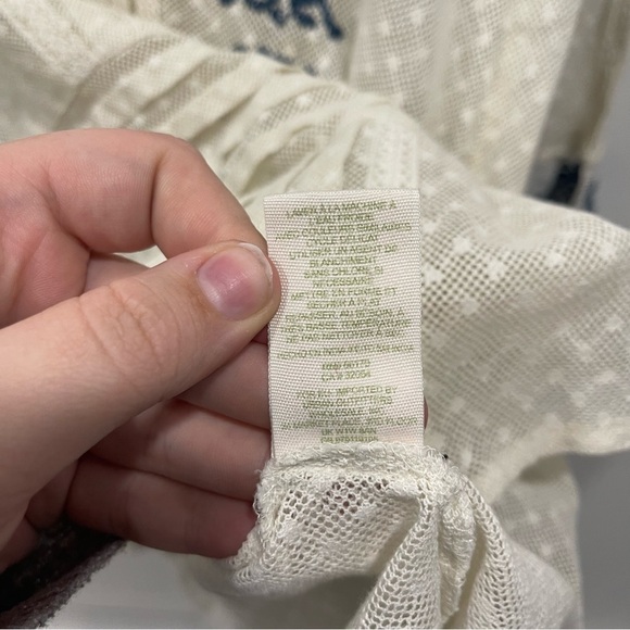 Free People Jocelyn’s Embroidered Top in Ivory - Picture 6 of 11